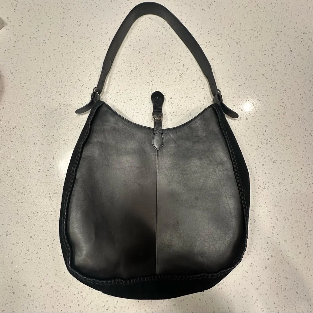 Ted Baker Kalrina Studded Suede Hobo Bag